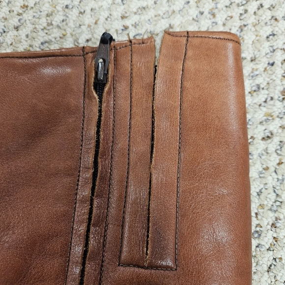 Winter Walkers By Mondl Lambs Wool Lined Winter Boots Size 9.5 Vintage Brown - Picture 5 of 8